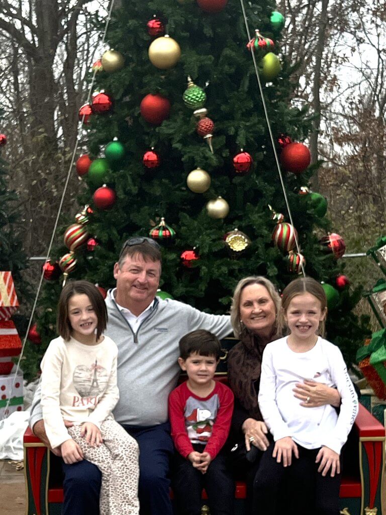 Family Christmas photo